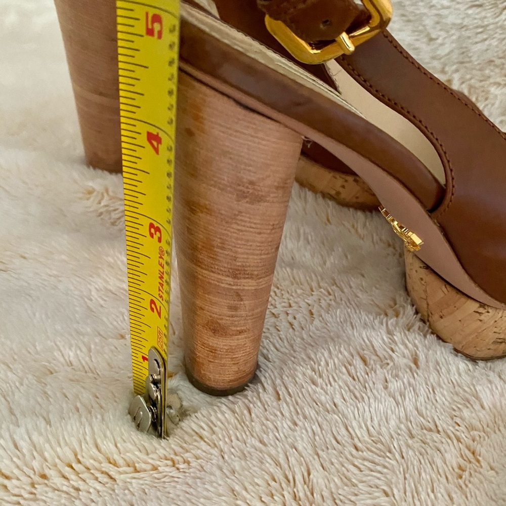 Authentic PRADA SLING BACK RUST COLOR - Picture 11 of 11